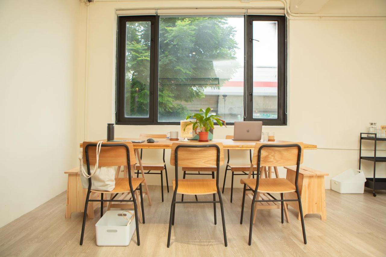 Corner Hostel & Cafe Đài Bắc Ngoại thất bức ảnh