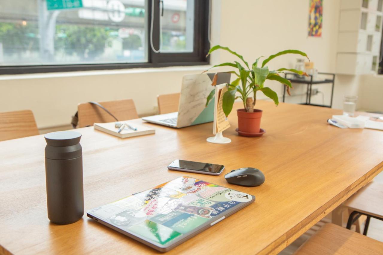 Corner Hostel & Cafe Đài Bắc Ngoại thất bức ảnh