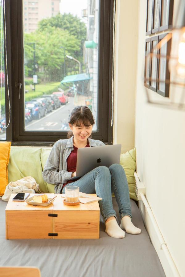 Corner Hostel & Cafe Đài Bắc Ngoại thất bức ảnh